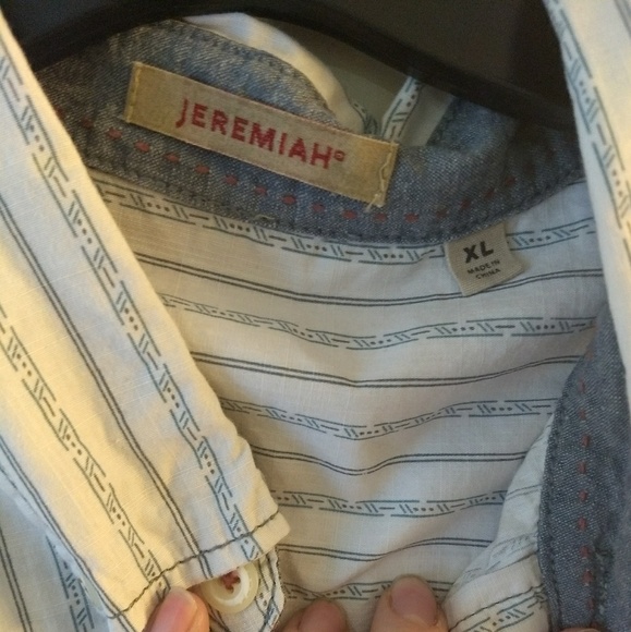Men's Jeremiah button down shirt - Picture 2 of 3
